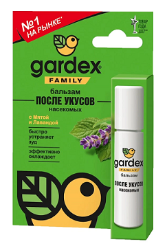 Gardex (Гардекс) Family бальзам после укусов, 7 мл