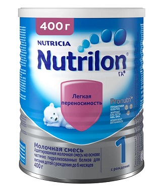 Нутрилон 1 (Nutrilon 1) Гипоаллергенный молочная смесь с рождения, 400г