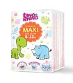 Купить подгузники - трусики для детей дино и рино (dino & rhino) размер maxi 8-13 кг, 18 шт в Нижнем Новгороде