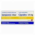 Купить ципралекс, таблетки, покрытые пленочной оболочкой 10мг, 14 шт в Нижнем Новгороде