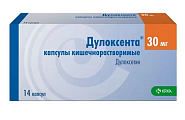 Купить дулоксента, капсулы кишечнорастворимые 30мг, 14 шт в Нижнем Новгороде