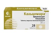 Купить кальцемара, таблетки, покрытые пленочной оболочкой, 30 мг 28 шт. в Нижнем Новгороде