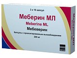 Купить меберин мл, капсулы с пролонгированным высвобождением 200мг, 30 шт в Нижнем Новгороде