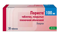 Купить лориста, таблетки, покрытые пленочной оболочкой 100мг, 30 шт в Нижнем Новгороде