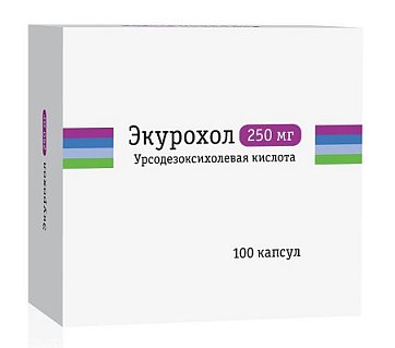 Экурохол, капсулы 250мг, 100 шт