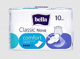 Купить bella (белла) прокладки nova classic comfort белая линия 10 шт в Нижнем Новгороде