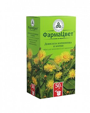 Девясила корневища и корни, пачка 50г