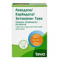 Купить леводопа/карбидопа/энтакапон-тева, таблетки покрытые пленочной оболочкой 50мг+12.5мг+200мг, 30 шт в Нижнем Новгороде