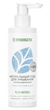 Synergetic (Синергетик) гель для умывания натуральный увлажняющий, 200 мл