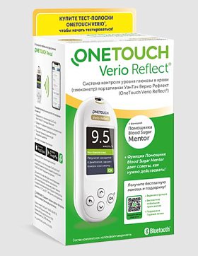 Глюкометр OneTouch Verio Reflect (Уан Тач Верио Рефлект)