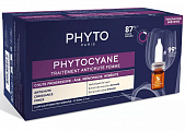 Купить phytosolba phytocyane (фитосольба фитоциан) сыворотка против выпадения волос для женшин, флакон 5мл 12 шт в Нижнем Новгороде