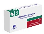 Купить периндоприл канон, таблетки покрытые пленочной оболочкой 10мг, 30 шт в Нижнем Новгороде