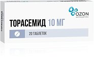 Купить торасемид, таблетки 10мг, 20 шт в Нижнем Новгороде