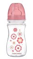 Купить canpol (канпол) бутылочка easystart newborn baby с широким горлышком антиколиковая 3+ мес, 240мл мл, 35/217 розовый в Нижнем Новгороде