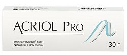 Купить акриол про, крем для местного и наружного применения 2,5%+2,5%, туба 30г в Нижнем Новгороде