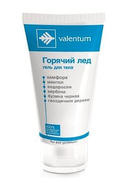 Вилентум (Valentum) гель для тела Горячий лед, 200мл