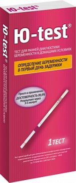 Тест для определения беременности Ю Test, 1 шт