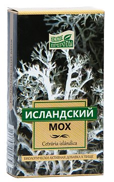 Исландский Мох Наследие природы, пачка 30г БАД