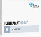 Купить топирамат, таблетки, покрытые пленочной оболочкой 50мг, 30 шт в Нижнем Новгороде