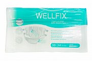 Купить подгузники для взрослых веллфикс (wellfix) размер m 30 шт в Нижнем Новгороде