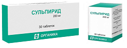 Купить сульпирид, таблетки 200мг, 30 шт в Нижнем Новгороде