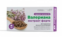 Купить валериана экстракт+в6 форте консумед (consumed), таблетки 600мг, 30шт бад в Нижнем Новгороде